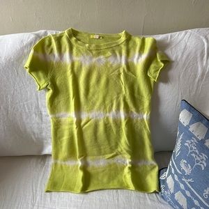 J Crew Tie Dye Cashmere T Shirt